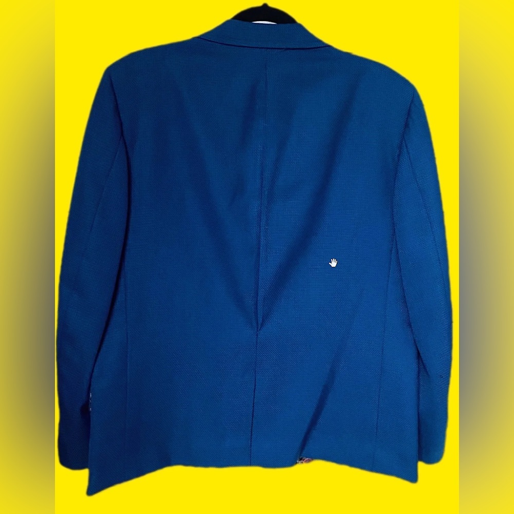 Blue Men’s Jacket - Picture 2 of 7